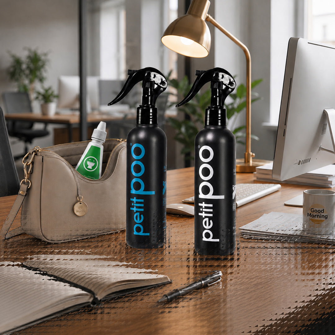 Pack Oficina petitPOO | 2 Sprays + Gotero Bloqueador de Olores 10% Off