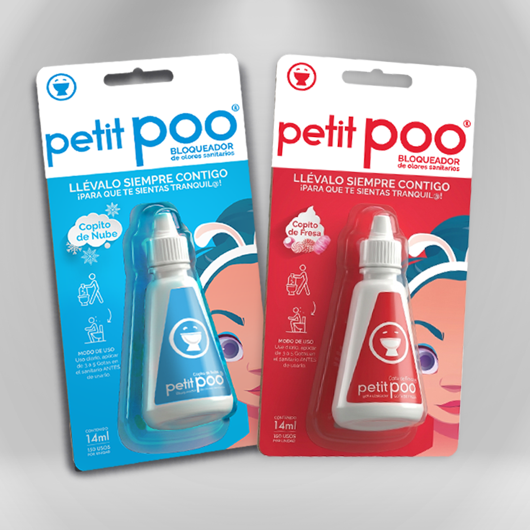 Dúo Gotero petit POO | 2 Fragancias Bloqueador de Olores Sanitarios -8% Off